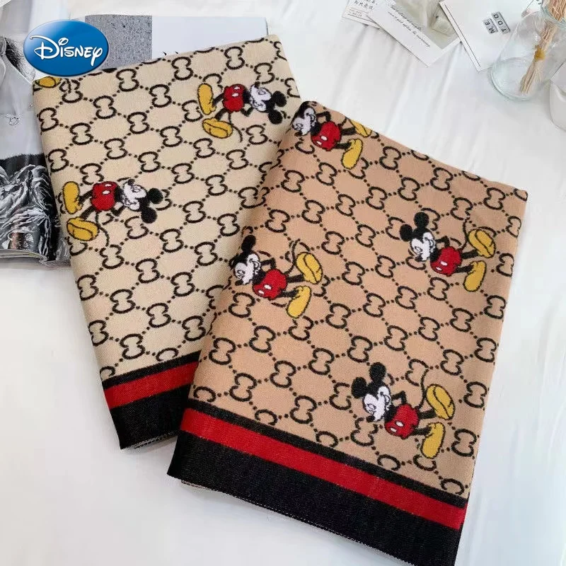 Женский шелковый шарф с изображением Микки из мультфильма Disney, длинный кашемировый нагрудник высокого качества, новинка сезона осень-зима ...
Женский шелковый шарф с изображением Микки из мультфильма Disney, длинный кашемировый нагрудник высокого качества, новинка сезона осень-зима ...