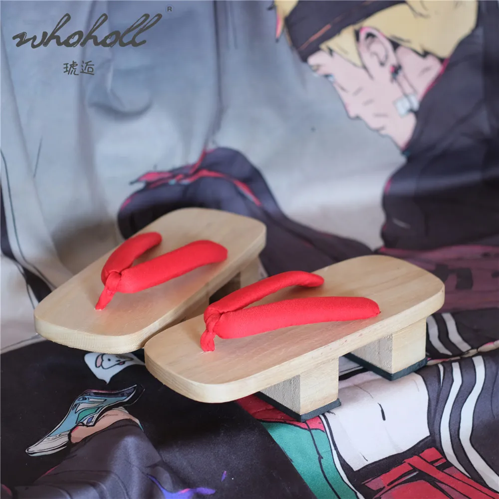 Человек Самурай Cos сандалии гэта японские деревянные клоги из женская обувь