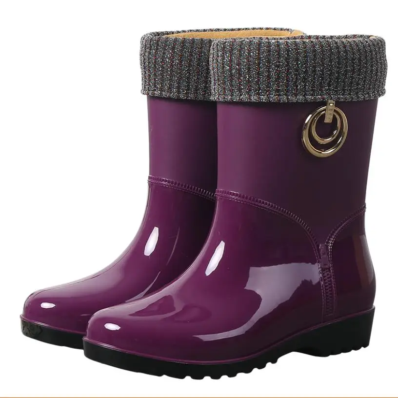 2022 Winter Lady wellies super hot candy colored jelly rubber shoes non-slip warm outdoor Schoenen gummistiefel damen
2022 Winter Lady wellies super hot candy colored jelly rubber shoes non-slip warm outdoor Schoenen gummistiefel damen