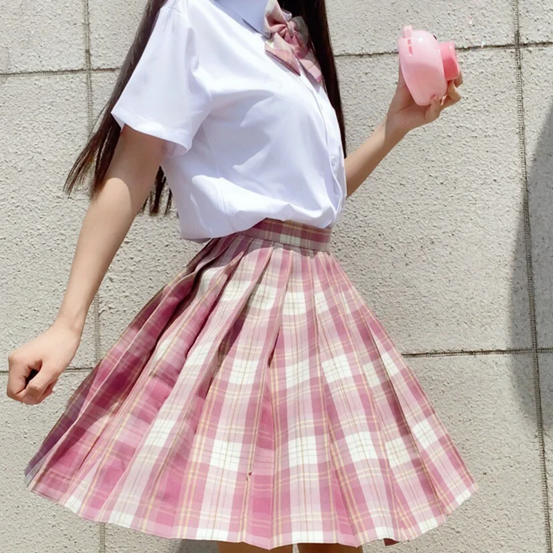 Women Gothic Pleated Plaid Skirt High Waist Korea Harajuku Japanese Cute Sexy Mini A-Line Skirts
Women Gothic Pleated Plaid Skirt High Waist Korea Harajuku Japanese Cute Sexy Mini A-Line Skirts