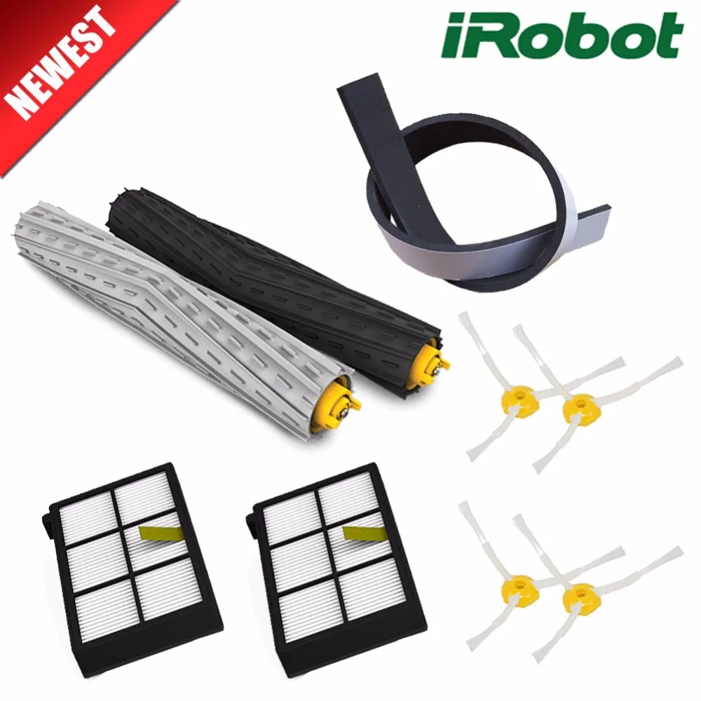 9Pcs/lot Replacement Kit irobot roomba parts brush dust hepa filter Crash bar for roomba 800 870 880 980 vacuum cleaner Robots
9Pcs/lot Replacement Kit irobot roomba parts brush dust hepa filter Crash bar for roomba 800 870 880 980 vacuum cleaner Robots
