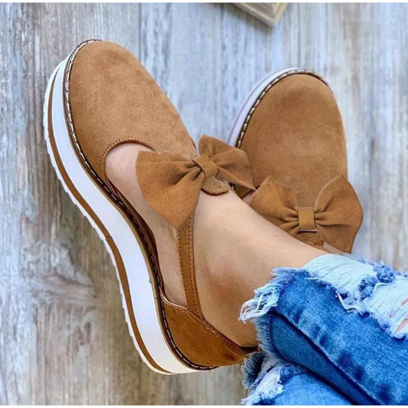 Shoes Women Slip On Shoes For Women's Flat Shoes Moccasins Platform Sewing Bowtie Ladies Loafers Casual Spring Female Footwear
Shoes Women Slip On Shoes For Women's Flat Shoes Moccasins Platform Sewing Bowtie Ladies Loafers Casual Spring Female Footwear