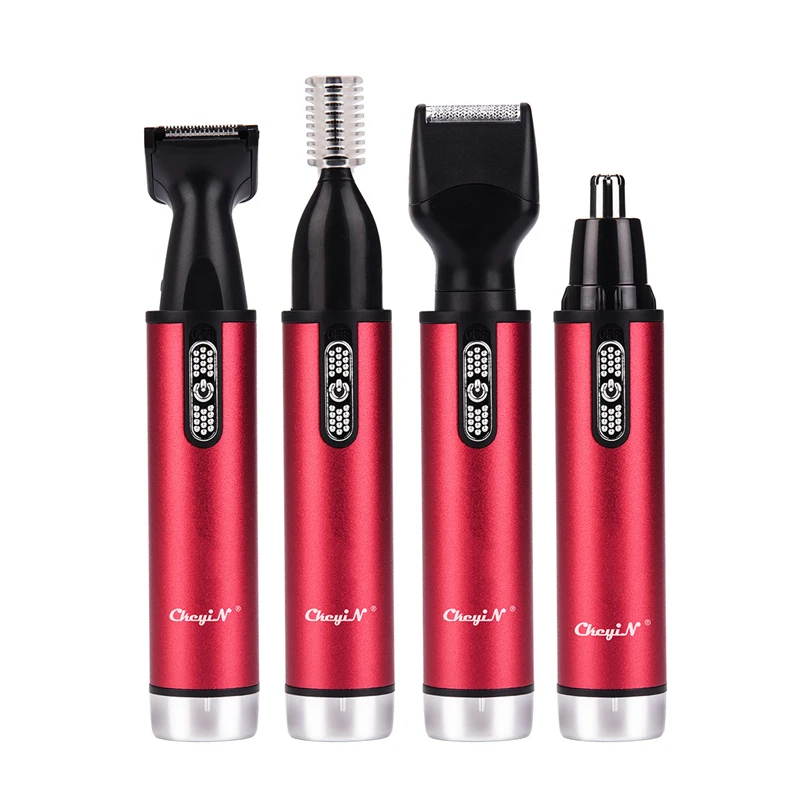 4 In 1 Men Electric Nose Ear Hair Trimmer Eyebrows Beard Hair Clipper Cut Shaver Beard Eyebrow Razor Nose Hair Removal Device
4 In 1 Men Electric Nose Ear Hair Trimmer Eyebrows Beard Hair Clipper Cut Shaver Beard Eyebrow Razor Nose Hair Removal Device