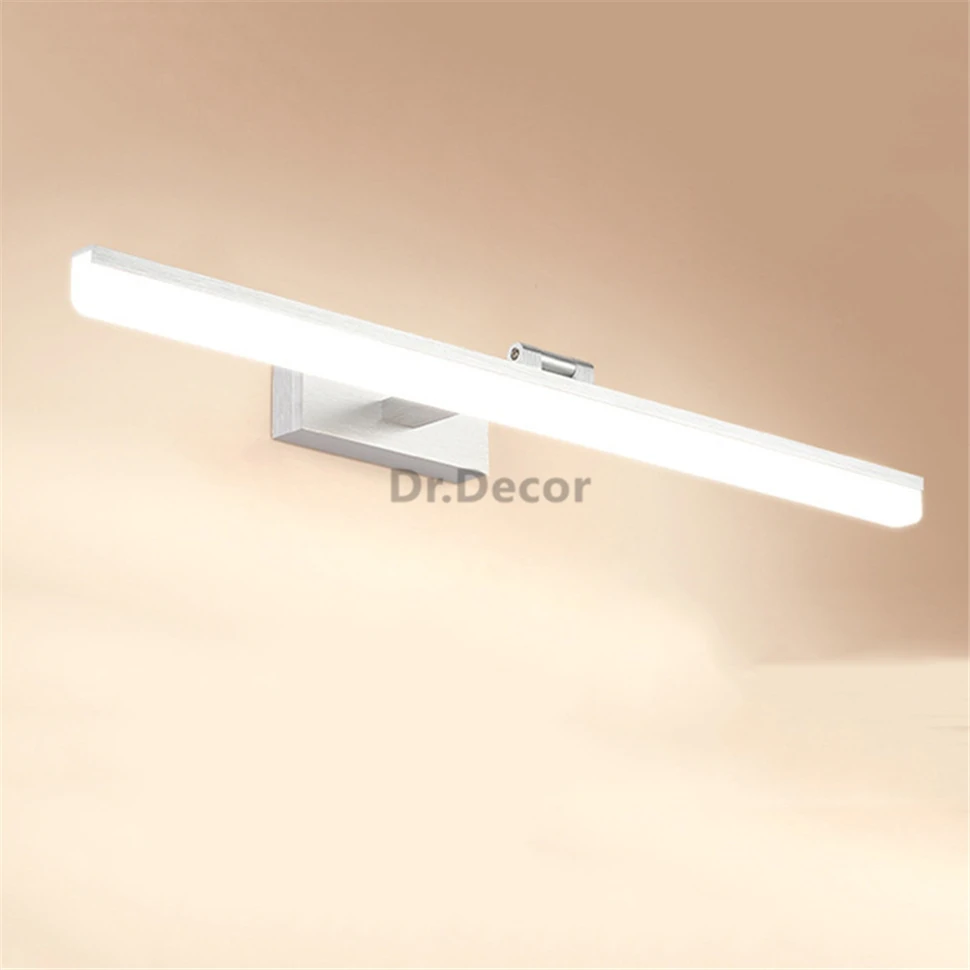 Nordic Minimalist LED Wall Lamp Waterproof Bathroom Mirror Front Light, Bathroom Bedroom Bathroom Makeup Wall Light for Bedroom
Nordic Minimalist LED Wall Lamp Waterproof Bathroom Mirror Front Light, Bathroom Bedroom Bathroom Makeup Wall Light for Bedroom