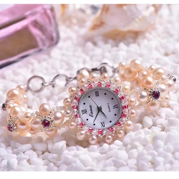SMALL WATCHES WOMEN'S BRACELET MINI-FASHION QUARTZ WATERPROOF ZIRCON SIMPLE NATURAL PEARL BRACELET LIST
SMALL WATCHES WOMEN'S BRACELET MINI-FASHION QUARTZ WATERPROOF ZIRCON SIMPLE NATURAL PEARL BRACELET LIST