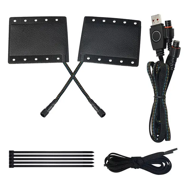 5V USB Motorcycle Heating Handle Cover Adjustable 3-speed Lace-up Electric Heating Handlebar Waterproof Motorcycle Heating Grips
5V USB Motorcycle Heating Handle Cover Adjustable 3-speed Lace-up Electric Heating Handlebar Waterproof Motorcycle Heating Grips