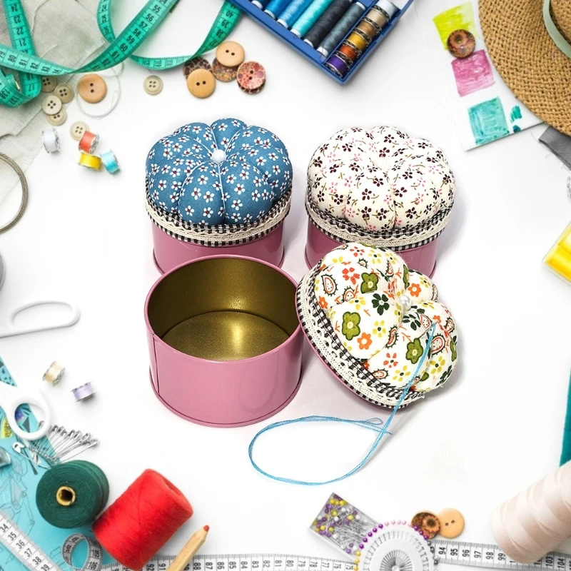 Pumpkin Ball Shaped Storage Box Pincushion Stitch Needlework Mat DIY Craft Supplies Sewing Pins Accessories 72XF
Pumpkin Ball Shaped Storage Box Pincushion Stitch Needlework Mat DIY Craft Supplies Sewing Pins Accessories 72XF