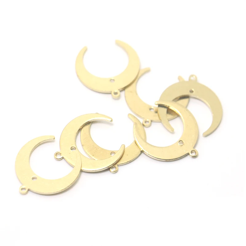 20pcs single hanging one hole small moon simple earrings joint necklace pendant diy handmade jewelry accessories
20pcs single hanging one hole small moon simple earrings joint necklace pendant diy handmade jewelry accessories