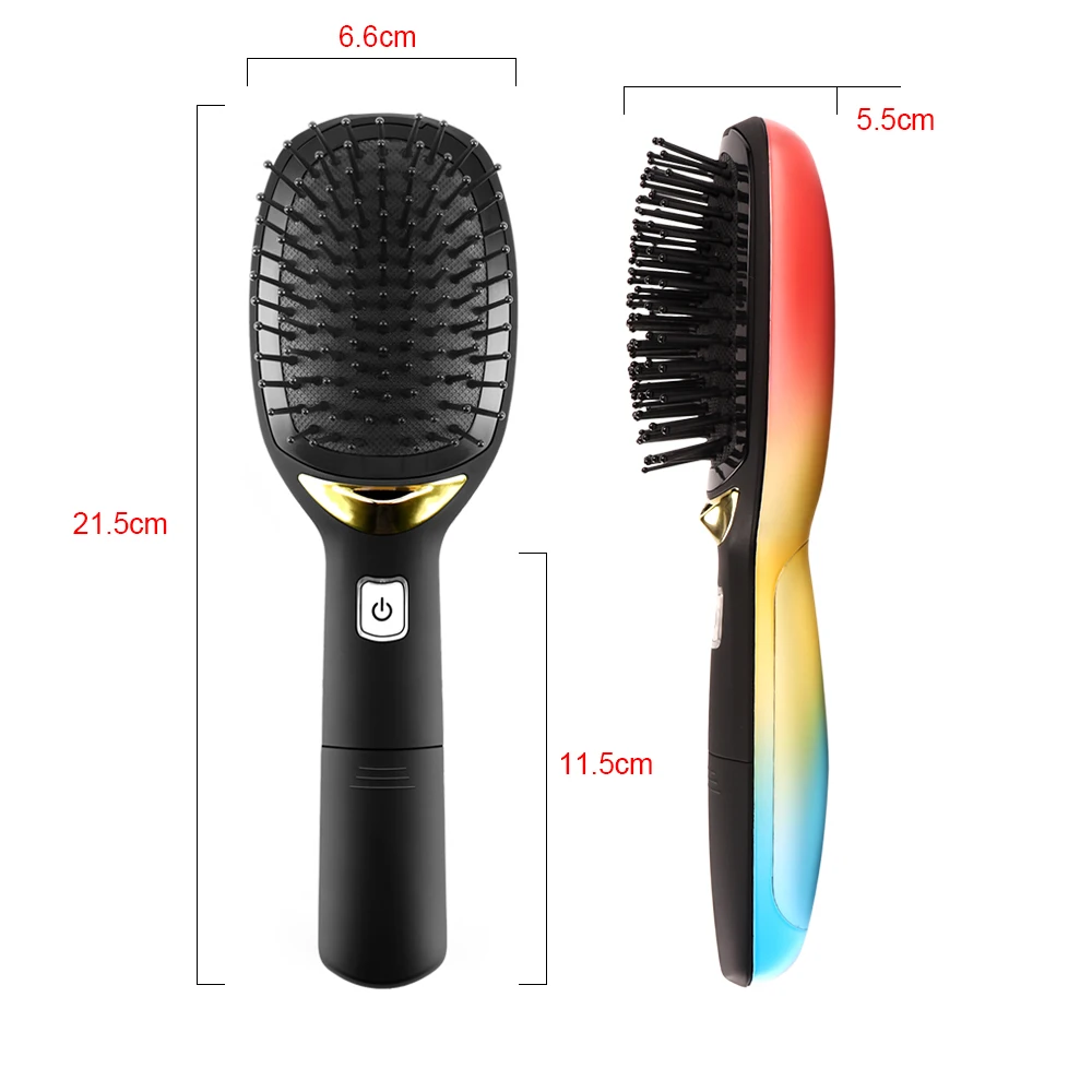 Electric Ionic Hair Comb With Handle Portable Negative Ions Hairbrush Hair Modeling Styling Combs Antistatic Magic Hair Brush
Electric Ionic Hair Comb With Handle Portable Negative Ions Hairbrush Hair Modeling Styling Combs Antistatic Magic Hair Brush