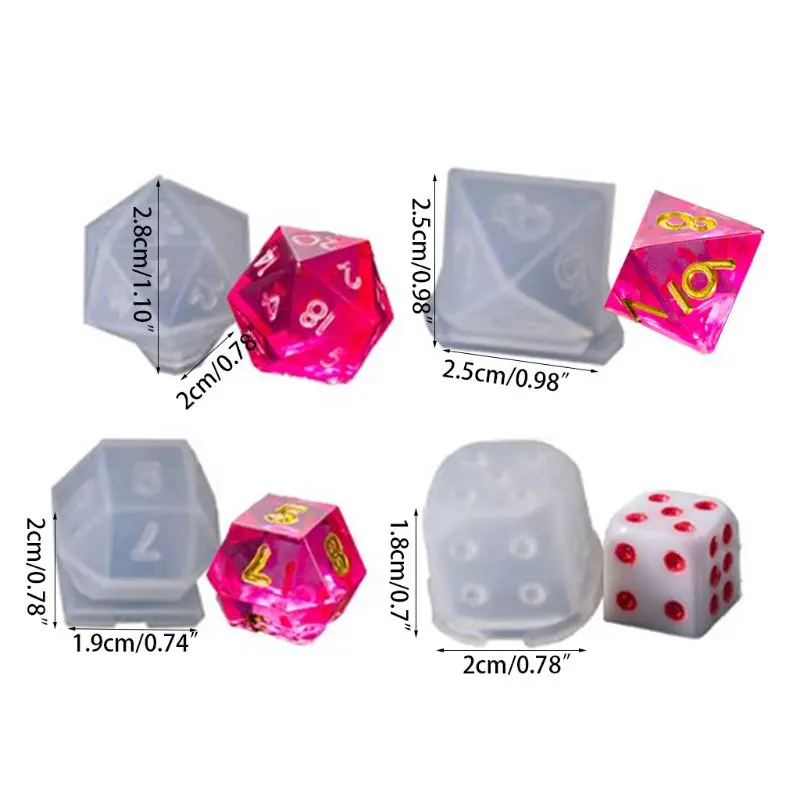 DIY Silicone Ring Molds for Resin Triangle Dice Mold Dice Digital Game Silicone
DIY Silicone Ring Molds for Resin Triangle Dice Mold Dice Digital Game Silicone