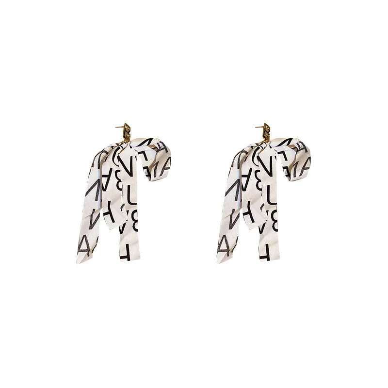 Origin Summer Statement Black White Bow-knot Letter B Dangle Earring for Women Girls Creative Ribbon Earring Jewelry Pendientes
Origin Summer Statement Black White Bow-knot Letter B Dangle Earring for Women Girls Creative Ribbon Earring Jewelry Pendientes