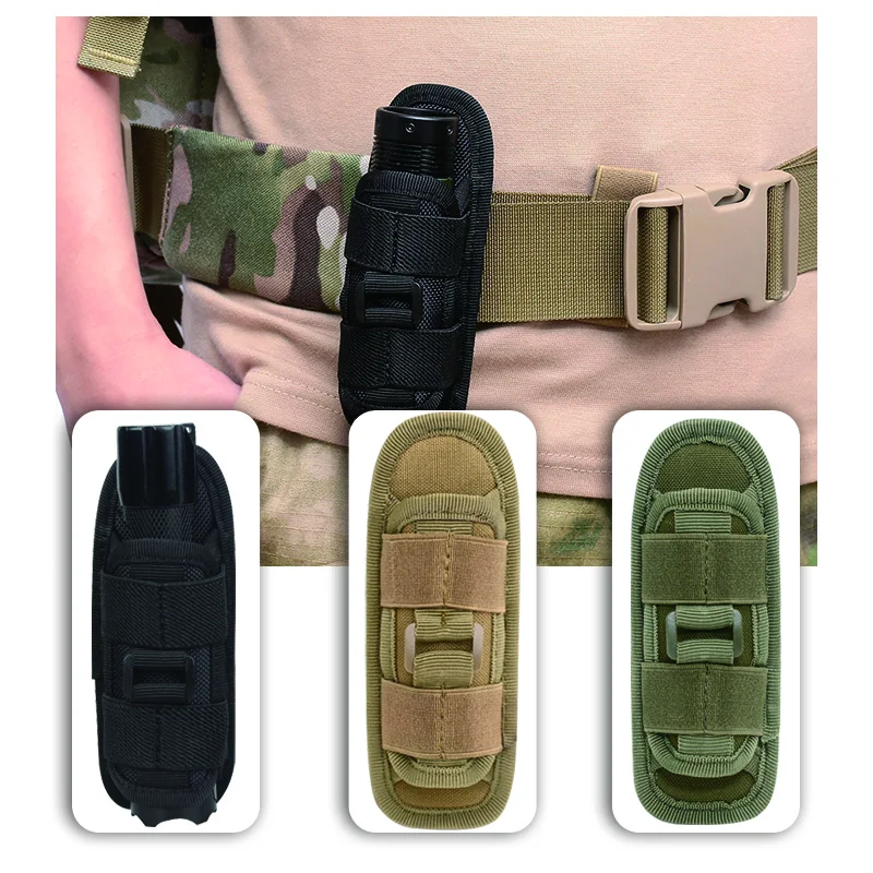 Rotary bag for outdoor hiking, belt cover, flashlight cover, hunting survival lighting kit, 360 degree
Rotary bag for outdoor hiking, belt cover, flashlight cover, hunting survival lighting kit, 360 degree