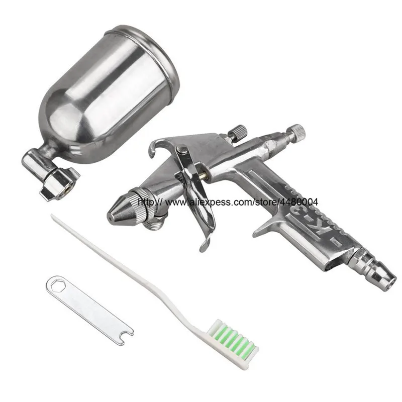 Мини k-3 пушка брызга высокая производительность пушка брызга силы тяжести пушка брызга 0,5 мм сопло пушка брызга для автомобилей мотоциклов ...
Мини k-3 пушка брызга высокая производительность пушка брызга силы тяжести пушка брызга 0,5 мм сопло пушка брызга для автомобилей мотоциклов ...