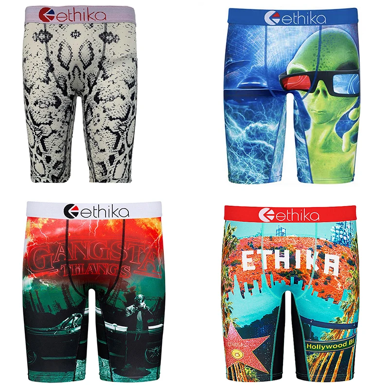 Мужские спортивные трусы Ethika 2022 с мультяшным принтом акулы, модные забавные мужские трусы-боксеры из полиэстера
Мужские спортивные трусы Ethika 2022 с мультяшным принтом акулы, модные забавные мужские трусы-боксеры из полиэстера