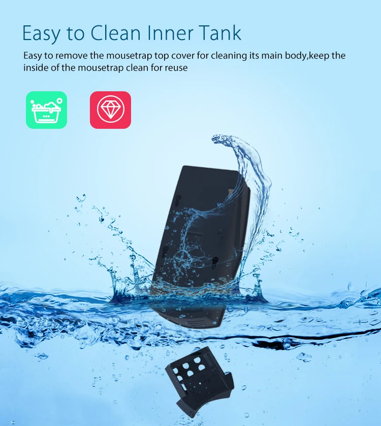 NEO Coolcam Smart Wifi Electronic Zapper - Effective Mouse Trap Killer for Rats, Mice No Poison Use
NEO Coolcam Smart Wifi Electronic Zapper - Effective Mouse Trap Killer for Rats, Mice No Poison Use