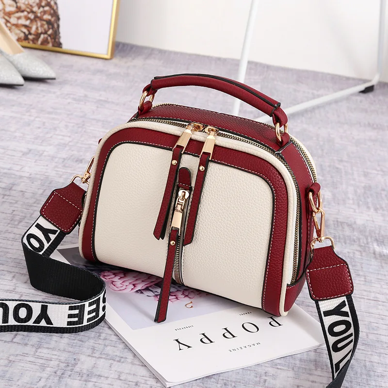 USOUL vintage LOVE YOU letter handbags for women 2020 new mix color white red leather messenger bag woman designer shoulder bags 
USOUL vintage LOVE YOU letter handbags for women 2020 new mix color white red leather messenger bag woman designer shoulder bags