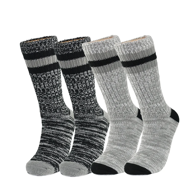 4 пары в упаковке мужские шерстяные носки из мериносовой шерсти толстые