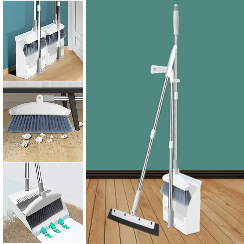 180degree Rotary Broom and Foldable Standing Dustpan Household Floor Cleaning Set DSS899
180degree Rotary Broom and Foldable Standing Dustpan Household Floor Cleaning Set DSS899