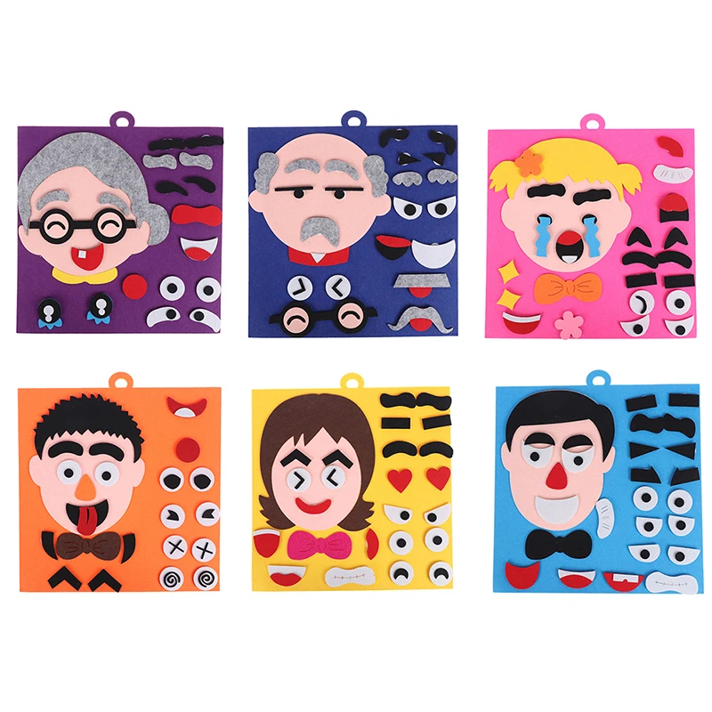 Игрушки «сделай сам», головоломка с эмоциями, игрушки, творческие выражения лица, детские развивающие игрушки для детей, обучающий смешной ... 
Игрушки «сделай сам», головоломка с эмоциями, игрушки, творческие выражения лица, детские развивающие игрушки для детей, обучающий смешной ...