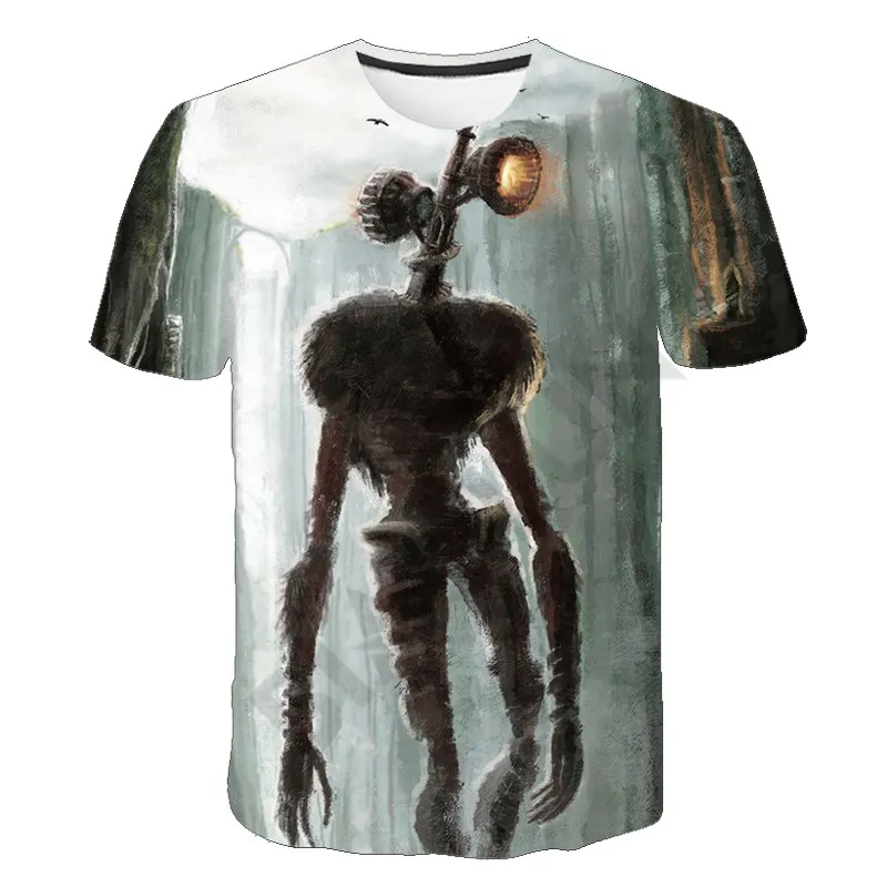 Newest Kids Clothing Casual Shirts Cartoon Siren Head 3D Print T-Shirt Cool Summer T-Shirts Teen Costume Quick-dry Short-Sleeved
Newest Kids Clothing Casual Shirts Cartoon Siren Head 3D Print T-Shirt Cool Summer T-Shirts Teen Costume Quick-dry Short-Sleeved