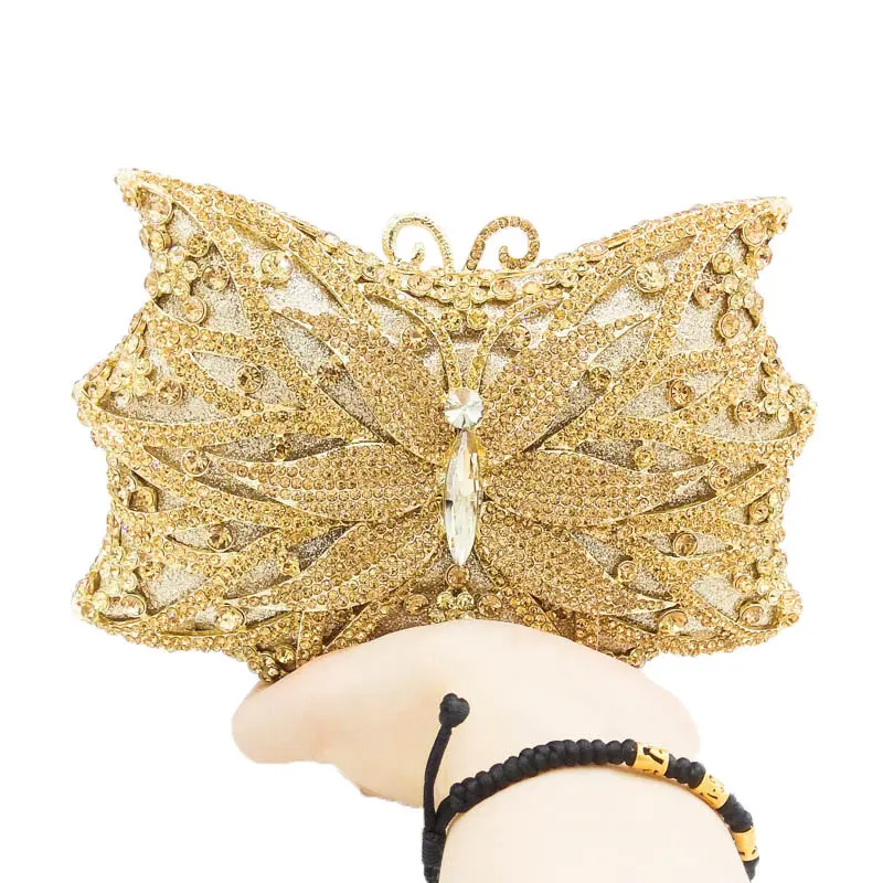Double Flower Grey Butterfly Women Crystal Evening Bags Banquet Party Diamond Bridal Clutch Minaudiere Purses and Handbags
Double Flower Grey Butterfly Women Crystal Evening Bags Banquet Party Diamond Bridal Clutch Minaudiere Purses and Handbags