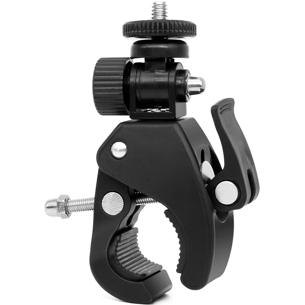 1/4" Bike Motorcycle Universal Camera Mount Handlebar Clamp Bracket Tripod For GoPro DV DSLR
1/4" Bike Motorcycle Universal Camera Mount Handlebar Clamp Bracket Tripod For GoPro DV DSLR