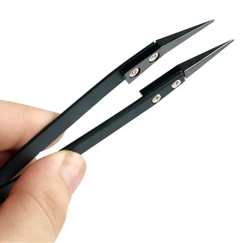 Black Ceramic Tweezers Set - Antistatic,Anticorrosion,Antimagnetic,Highly Heat Resistant(3Pack)
Black Ceramic Tweezers Set - Antistatic,Anticorrosion,Antimagnetic,Highly Heat Resistant(3Pack)