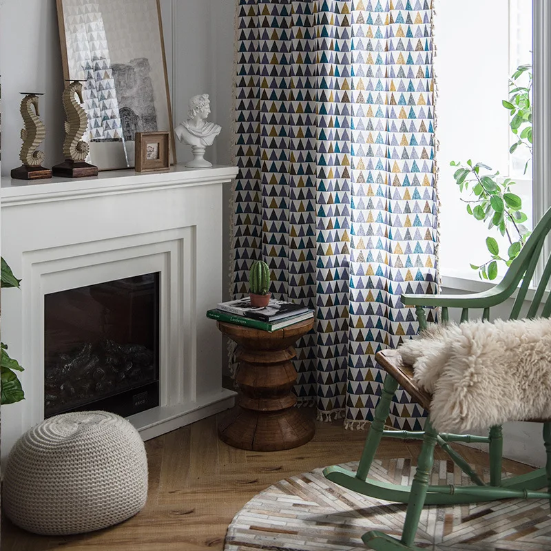 Geometric Modern Living Room Curtains Sheer For Kitchen Tulle For Bedroom Window Curtains Decoration With Hooks
Geometric Modern Living Room Curtains Sheer For Kitchen Tulle For Bedroom Window Curtains Decoration With Hooks