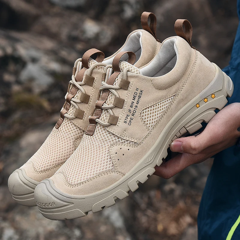 2021 Summer Men Casual Shoes Classic Outdoor Mesh Sneakers Lace Up Trekking Footwear Spring Classical Black Man Shoes Breathable
2021 Summer Men Casual Shoes Classic Outdoor Mesh Sneakers Lace Up Trekking Footwear Spring Classical Black Man Shoes Breathable