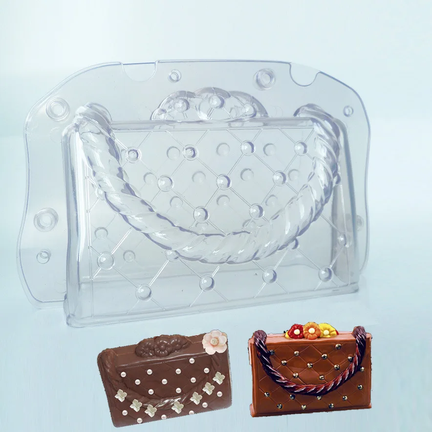 Креативный 3D Ms. кожаный мешок шоколада DIY формы моделирования выпечки помощник