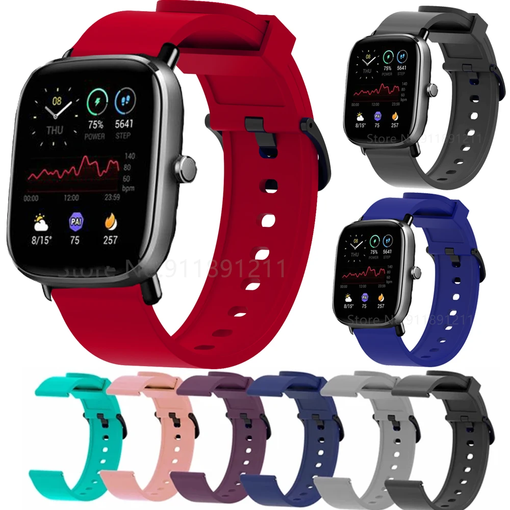 For Amazfit GTS 2 Mini / 2e Wrist Bracelet Silicone Sports Watch Strap For Huami Amazfit Bip S/U/Pro/Lite Smart Wristband Correa
For Amazfit GTS 2 Mini / 2e Wrist Bracelet Silicone Sports Watch Strap For Huami Amazfit Bip S/U/Pro/Lite Smart Wristband Correa