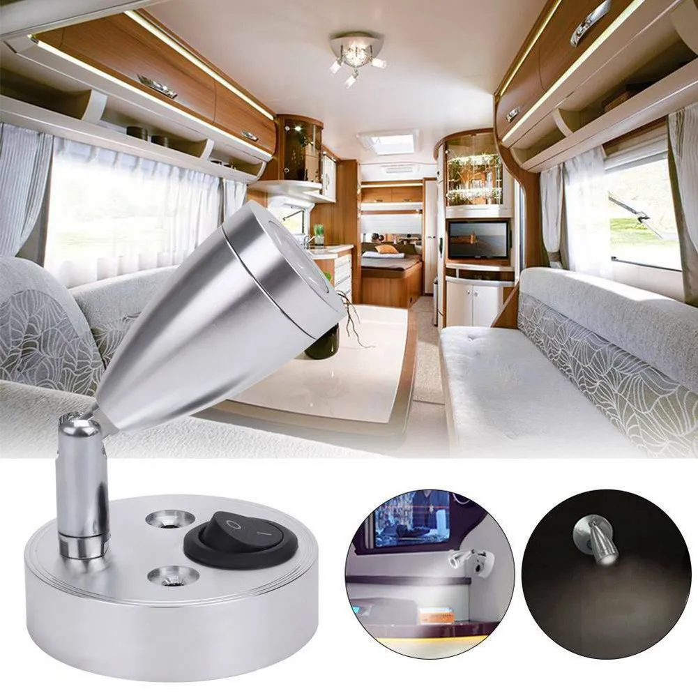 Spot Interior Reading Lights 58 Mm X 58 Mm X 93 Mm Camper Van Caravan For Boat Motorhome Trucks Lorry Light Spot Reading lamps
Spot Interior Reading Lights 58 Mm X 58 Mm X 93 Mm Camper Van Caravan For Boat Motorhome Trucks Lorry Light Spot Reading lamps