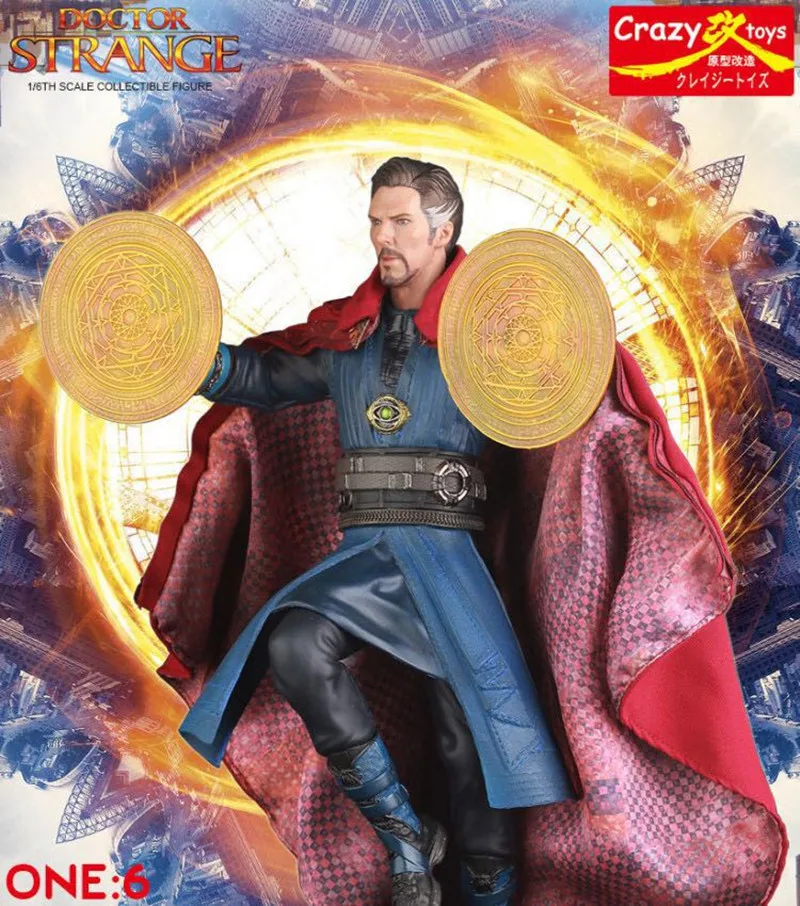 Crazy Toys Avengers Infinity War Action Figure 1/6 Super Hero Doctor Strange Model Toys 
Crazy Toys Avengers Infinity War Action Figure 1/6 Super Hero Doctor Strange Model Toys
