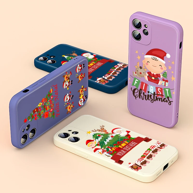 Liquid Silicone Soft Cover Merry Christmas gift For Apple iPhone 13 12 mini 11 8 7 6 XS XR SE 2020 Pro Max Plus Phone Case
Liquid Silicone Soft Cover Merry Christmas gift For Apple iPhone 13 12 mini 11 8 7 6 XS XR SE 2020 Pro Max Plus Phone Case