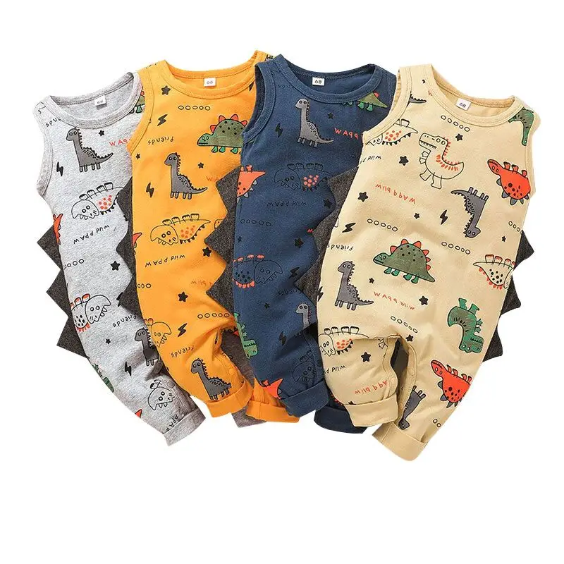 Summer Newborn Infant Baby Sleepwear Sets Jumpsuits Playsuits Ensemble Sleeveless Baby Romper
Summer Newborn Infant Baby Sleepwear Sets Jumpsuits Playsuits Ensemble Sleeveless Baby Romper