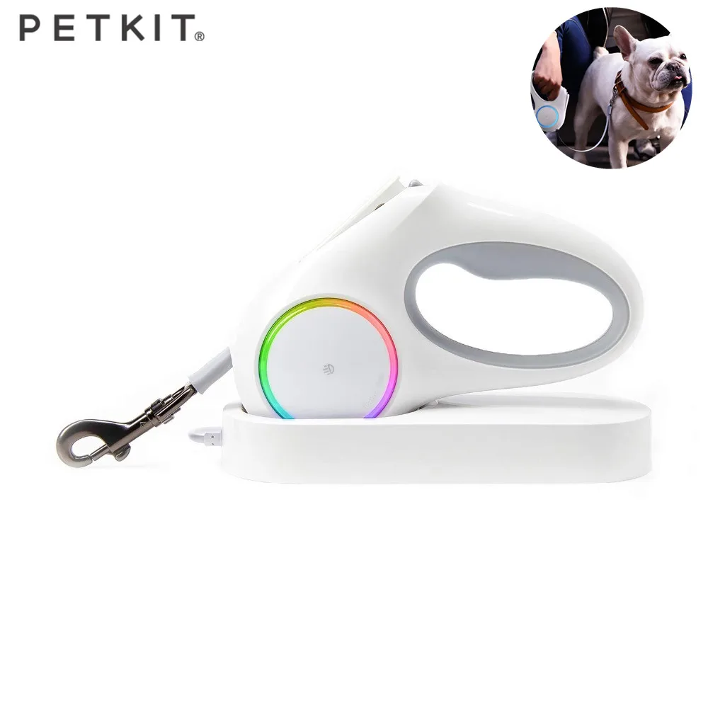 Youpin PETKIT Go Shine Pet Leash Dog Traction Rope With 2 Streamer Rings Headlamp Spotlight Magnetic Contact Charging LED Light
Youpin PETKIT Go Shine Pet Leash Dog Traction Rope With 2 Streamer Rings Headlamp Spotlight Magnetic Contact Charging LED Light