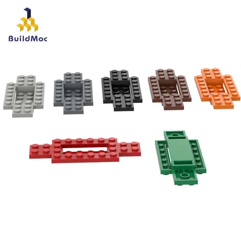 

BuildMOC Assembles Particles 30029 4x10 chassis frame For Building Blocks Parts DIY electric Educational gift Toys
