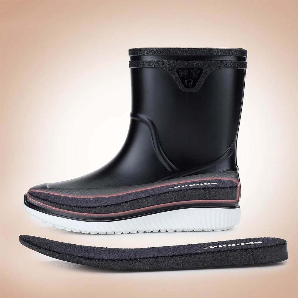 2021 Non-slip Waterproof Rain Boots Thick Plastic Men Boots Men Shoes Men Shoes Work Boots Fishing Shoes 39-44
2021 Non-slip Waterproof Rain Boots Thick Plastic Men Boots Men Shoes Men Shoes Work Boots Fishing Shoes 39-44