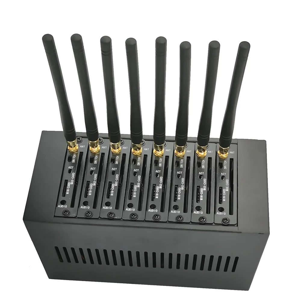 YX 4G Multi Sim 8 порт Gsm модем пул для массовых Sms отправки и получения 850/900/1800/1900 MTK