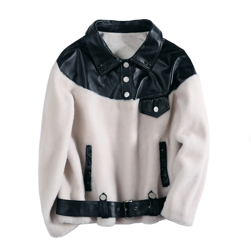 Шуба женская из овечьей кожи, с воротником, из овечьей кожи
Шуба женская из овечьей кожи, с воротником, из овечьей кожи