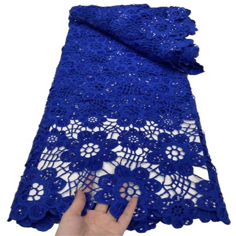 Royal Blue French Tulle Lace Fabric High Quality African Milk silk Lace Fabric Heavy Sequins Nigerian Mesh Laces For Wedding Sew
Royal Blue French Tulle Lace Fabric High Quality African Milk silk Lace Fabric Heavy Sequins Nigerian Mesh Laces For Wedding Sew