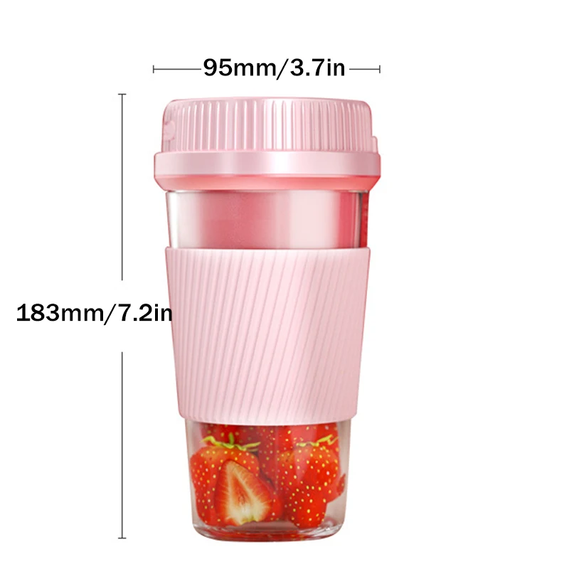 Portable Juicer USB Rechargeable Mini Mixer Personal Size Travel Drink Maker for Travel Office Sports Home ANDF889
Portable Juicer USB Rechargeable Mini Mixer Personal Size Travel Drink Maker for Travel Office Sports Home ANDF889