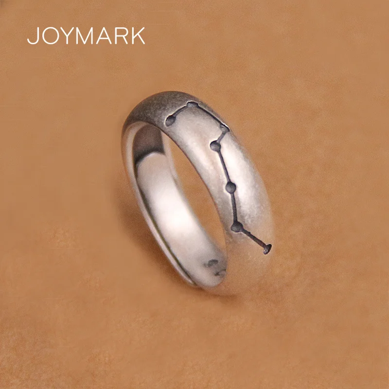 JOYMARK Big Dipper S990 Sterling Silver Rings Adjustable Couple Rings Genuine Sterling Silver Jewelry TSR146 
JOYMARK Big Dipper S990 Sterling Silver Rings Adjustable Couple Rings Genuine Sterling Silver Jewelry TSR146