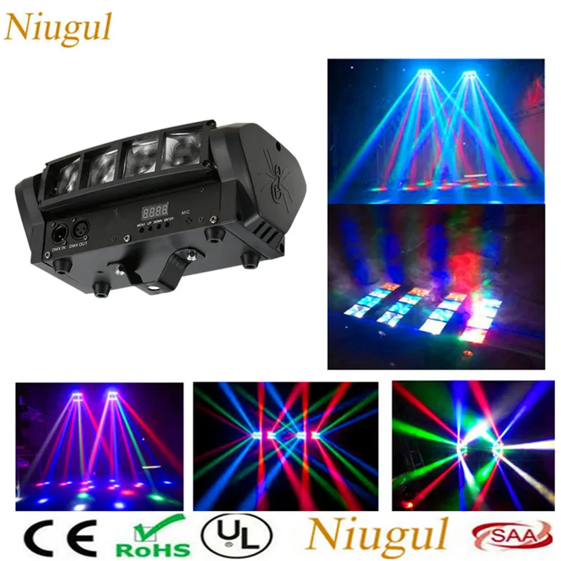 Высокое качество 8X10W мини светодиодный светильник-паук DMX512 светодиодный светильник с движущейся головкой RGBW Эффект луча клубный DJ диско-бар сценический светильник LED лампа
Высокое качество 8X10W мини светодиодный светильник-паук DMX512 светодиодный светильник с движущейся головкой RGBW Эффект луча клубный DJ диско-бар сценический светильник LED лампа