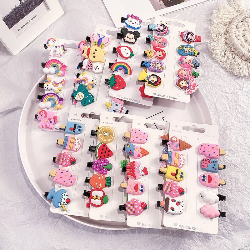 10Pcs Girl Cute Cartoon Animal Fruit Colorfur Hairpins Children Sweet Hair Clip Barrettes Headband Kids Fashion Hair Accessories
10Pcs Girl Cute Cartoon Animal Fruit Colorfur Hairpins Children Sweet Hair Clip Barrettes Headband Kids Fashion Hair Accessories