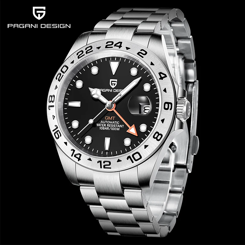 2021 Pagani Design New Top Luxury Men's Automatic Mechanical Business Watch 42mm Sapphire Glass Stainless Steel Waterproof Watch
2021 Pagani Design New Top Luxury Men's Automatic Mechanical Business Watch 42mm Sapphire Glass Stainless Steel Waterproof Watch