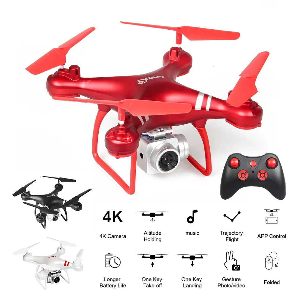KY101 RC Drone WIFI FPV HD 1080P/720P/480P Camera Quadcopter Hight Hold Mode Remote Control Helicopter Six Axis Gyroscope Drone
KY101 RC Drone WIFI FPV HD 1080P/720P/480P Camera Quadcopter Hight Hold Mode Remote Control Helicopter Six Axis Gyroscope Drone