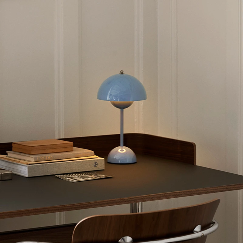 Mushroom LED Bedside Table Lamp Minimalist Study Eye Protection Reading Lamp 8 Colors Nordic Luminaria Mesa Bedroom Decor AB50TD 
Mushroom LED Bedside Table Lamp Minimalist Study Eye Protection Reading Lamp 8 Colors Nordic Luminaria Mesa Bedroom Decor AB50TD