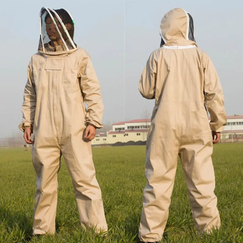 Cotton Full Body Beekeeping Clothing Clothes Suit Hat Gloves Jacket Protective Beekeeper Safety Clothing Suit
Cotton Full Body Beekeeping Clothing Clothes Suit Hat Gloves Jacket Protective Beekeeper Safety Clothing Suit