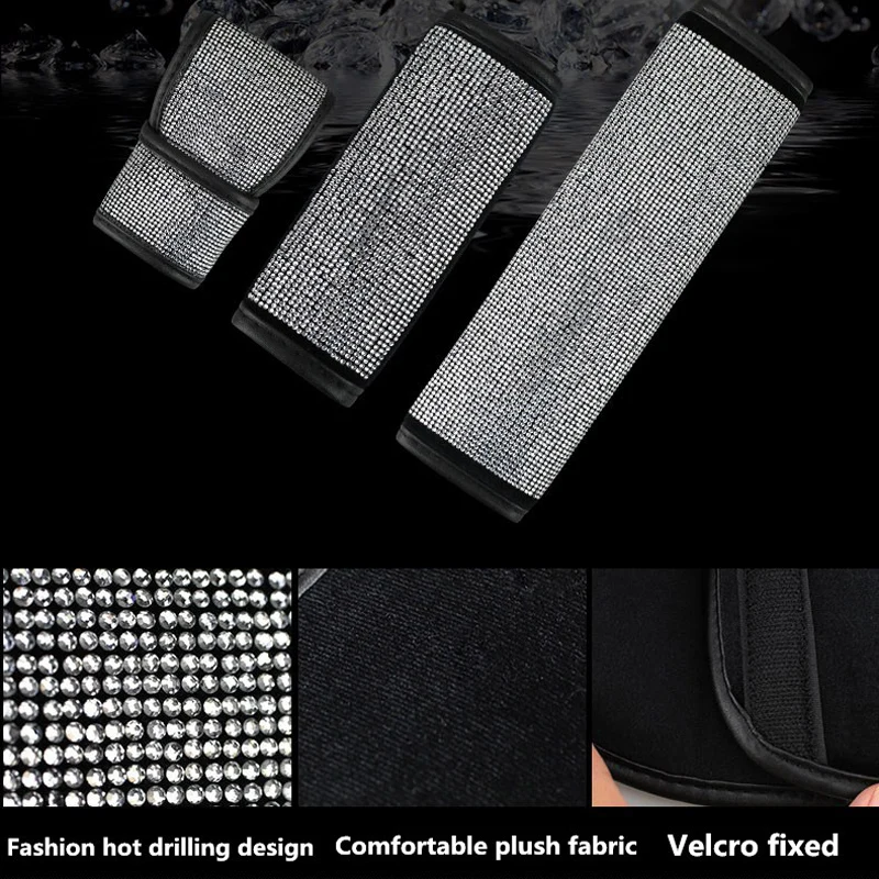Bling Bling Rhinestones Crystal Car Seat Belt Cover Shoulder Pads Car Shifter Gear Hand Brake Covers Auto Interior Accessories
Bling Bling Rhinestones Crystal Car Seat Belt Cover Shoulder Pads Car Shifter Gear Hand Brake Covers Auto Interior Accessories